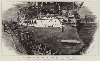 Docks britannici e stazioni di rifornimento di carbone all